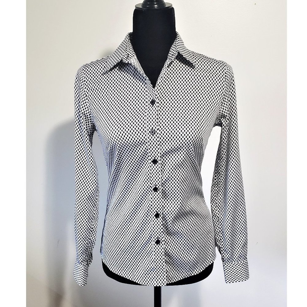 Banana Republic Non Iron Fitted Shirt Long Sleeve